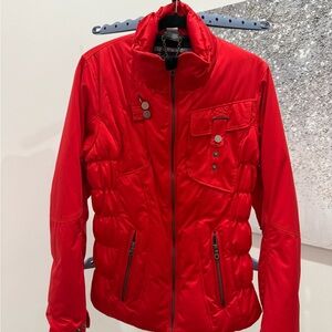 Vibrant Red Ski Jacket